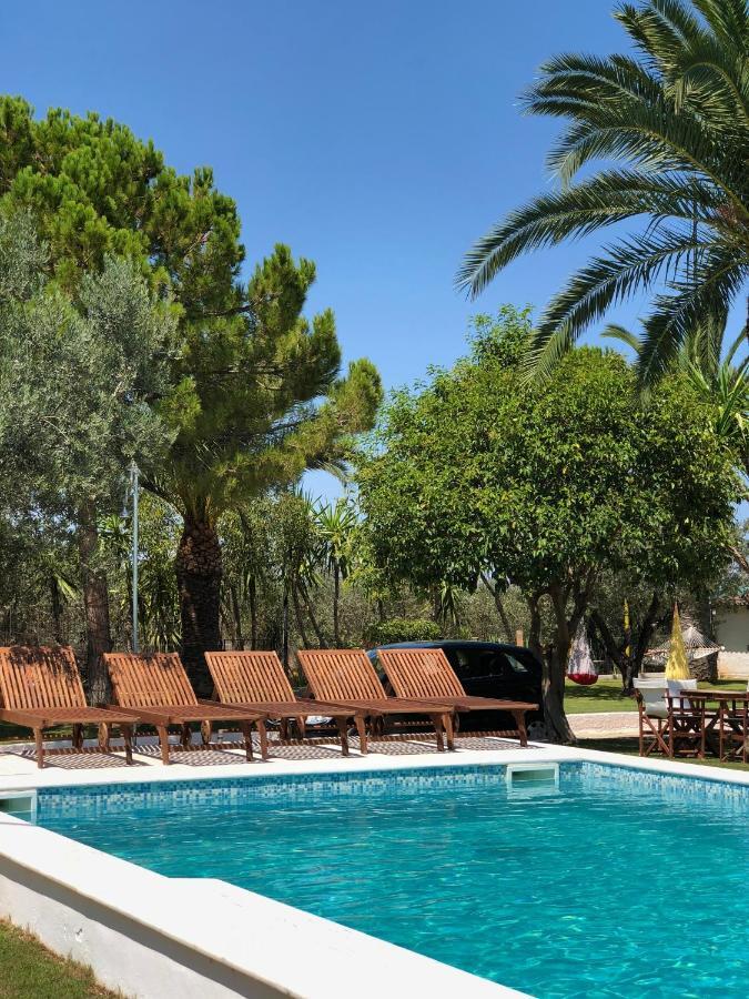 Country Villa Peloponnese With Tennis Court And Pool Zevgolateíon Eksteriør billede